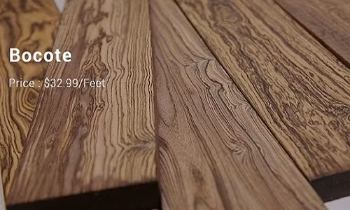 Dứng đầu danh sách các loại gỗ đắt nhất thế giới là Bocote. Gỗ thuộc cây Cordia - một loại thực vật có hoa, phân bố ở khu vực ấm áp như Trung Mỹ, Mexico.