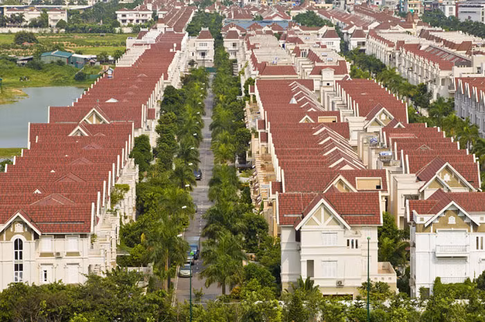 Khu đô thị Nam Thăng Long được đánh giá cao về chất lượng công trình, không gian sống và các loại hình dịch vụ công cộng đạt tiêu chuẩn quốc tế. Ảnh: Ciputra.
