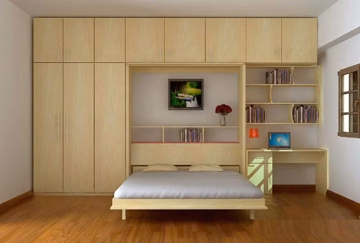 Nội thất nhỏ nhưng đa năng sẽ khiến bài toán về diện tích chật hẹp không còn là vấn đề nữa. Ảnh: Noithatbenthanh.