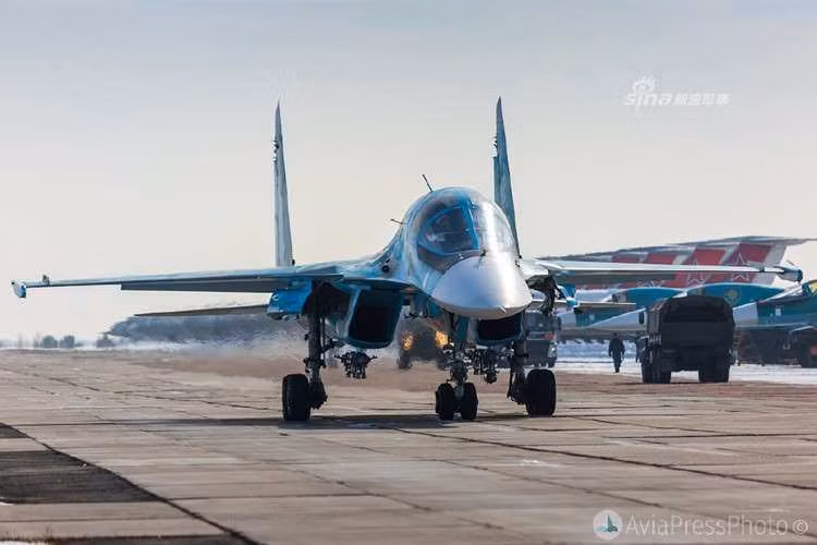 Đây là minh chứng rõ nhất cho hiệu năng chiến đấu đáng nể của những chiếc Su-34.
