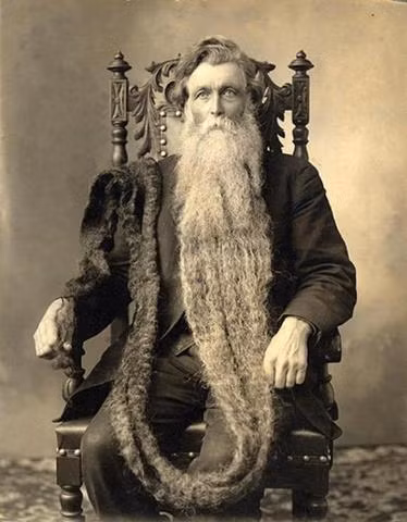 Hans Steininger người Áo sống ở thế kỷ thứ 16 qua đời vì chính bộ râu của mình. Ông sở hữu bộ râu dài nhất thời điểm đó, dài 1,4m. Theo đó, năm 1567, khu phố nơi ông Steininger sống xảy ra hỏa hoạn. Trong lúc vội vã rời khỏi hiện trường hỏa hoạn, ông Steininger quên không cuộn râu lên khiến ông dẫm lên râu, ngã lộn cổ và tử vong.
