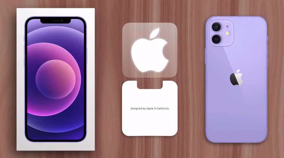 Bên cạnh những phụ kiện như cáp và củ sạc, Apple còn tặng miếng dán hình táo khuyết trong hộp iPhone, iPad hay máy tính Mac. Đoạn video trên kênh YouTube Apple Explained đã phân tích lý do mỗi thiết bị Apple đều tặng kèm miếng dán này. Ảnh: Apple Explained.