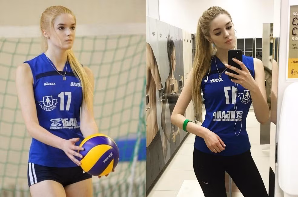 Alisa Manyonok (sinh năm 1995) từng là thành viên của CLB bóng chuyền Primorye, Nga. Với gương mặt xinh đẹp như búp bê barbie, cô nàng được người hâm mộ gọi với biệt danh "thiên thần bóng chuyền".