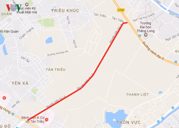 Ảnh Google map.