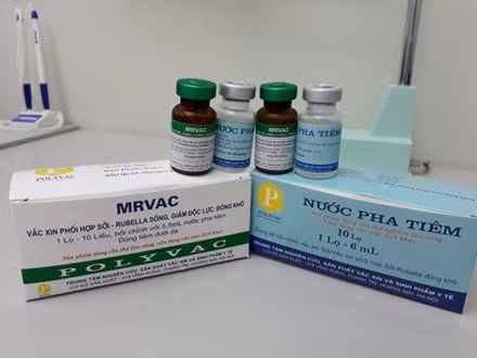 Việt Nam điều chế thành công vacxin phối hợp sởi-rubella Viet Nam dieu che thanh cong vacxin phoi hop soi-rubella