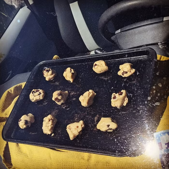 19. Lợi dụng cái nóng để nấu cả bánh cookie