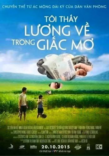 Bộ phim Tôi thấy hoa vàng trên cỏ xanh của đạo diễn Victor Vũ khởi chiếu vào ngày 2/10 đã tạo nên một cơn sốt với khán giả Việt Nam và cư dân mạng. Ăn theo tựa đề phim đầy hình ảnh và cảm xúc, dân mạng Việt đã chế ra một loạt ảnh hài hước liên quan đến các vấn đề trong xã hội và đời sống thường ngày.