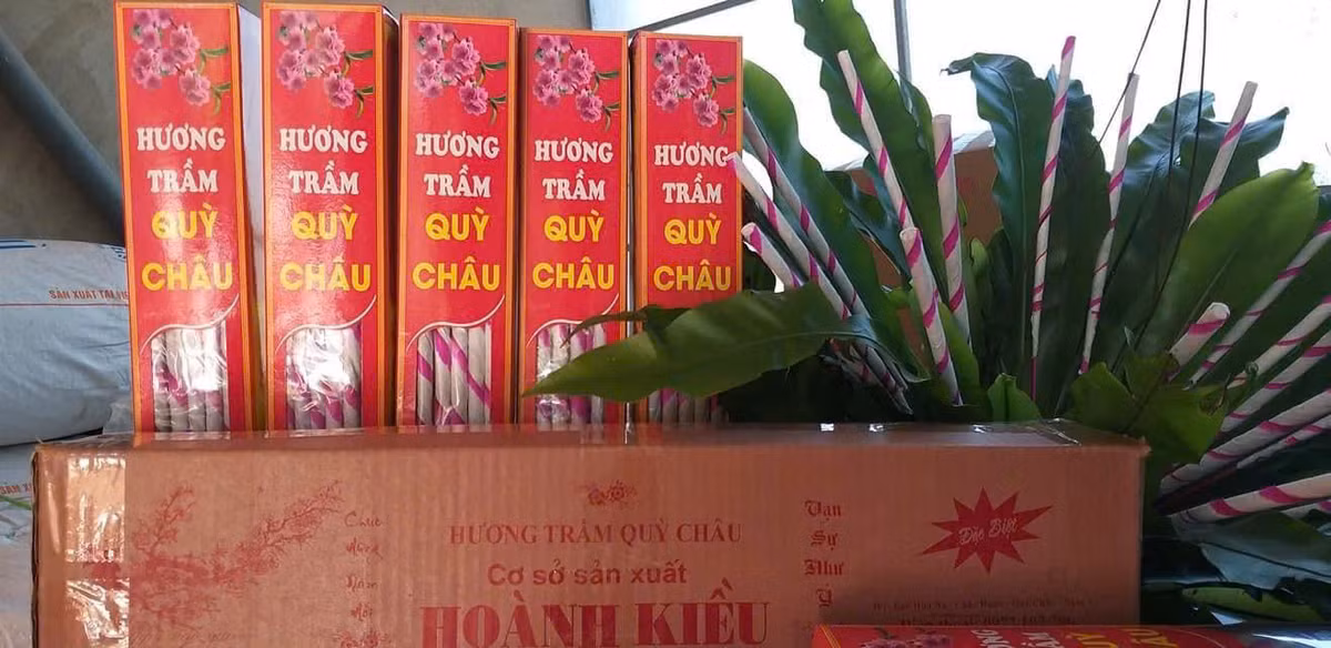Làng hương trầm Xứ Nghệ chạy đua với đơn hàng Tết - Hình 6 Lang huong tram Xu Nghe chay dua voi don hang Tet-Hinh-6