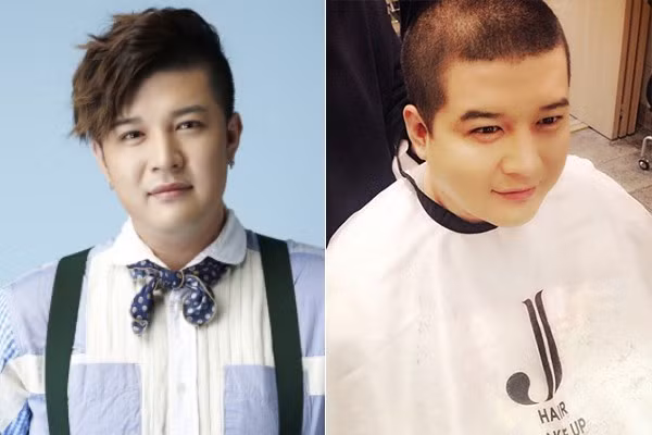 Cuối tháng 3 vừa rồi, thành viên Shindong của nhóm Super Junior đăng bức ảnh tự sướng chụp mái tóc ba phân khoe với người hâm mộ. Anh chàng "bé bự" được khen ngợi với kiểu tóc mới.