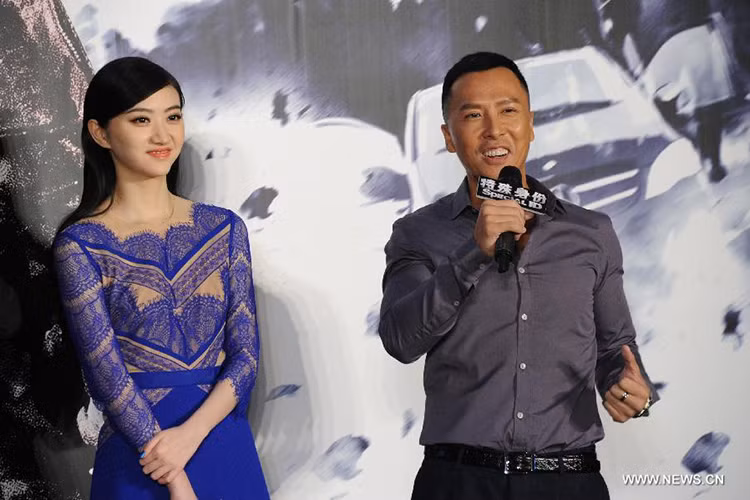 Chân Tử Đan khen ngợi “Đệ nhất mỹ nhân Bắc Kinh” rất chịu khó, có tư chất và có thể tiếp nối Dương Tử Quỳnh trở thành đả nữ quốc tế nếu cố gắng. Ảnh: Tân Hoa Xã