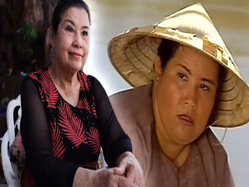 Đóng bà Tư Ù, chủ quán ăn trên ghe trong Đất phương Nam, nghệ sĩ Mai Thanh Dung mắc rất nhiều chứng bệnh. Bà có hai người con. Ảnh: Vietnamnet.