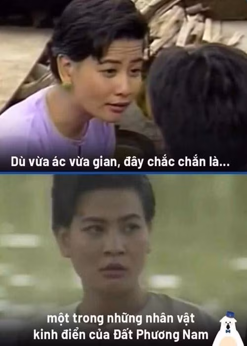 Với vai phản diện là Tư Mắm trong Đất phương Nam, Cát Phượng bị ghét lây ngoài đời bởi diễn quá tròn vai. Nhiều năm qua, cô có sự nghiệp nghệ thuật vững vàng với các giải thưởng trong lĩnh vực kịch và phim ảnh. Ảnh: Saostar.