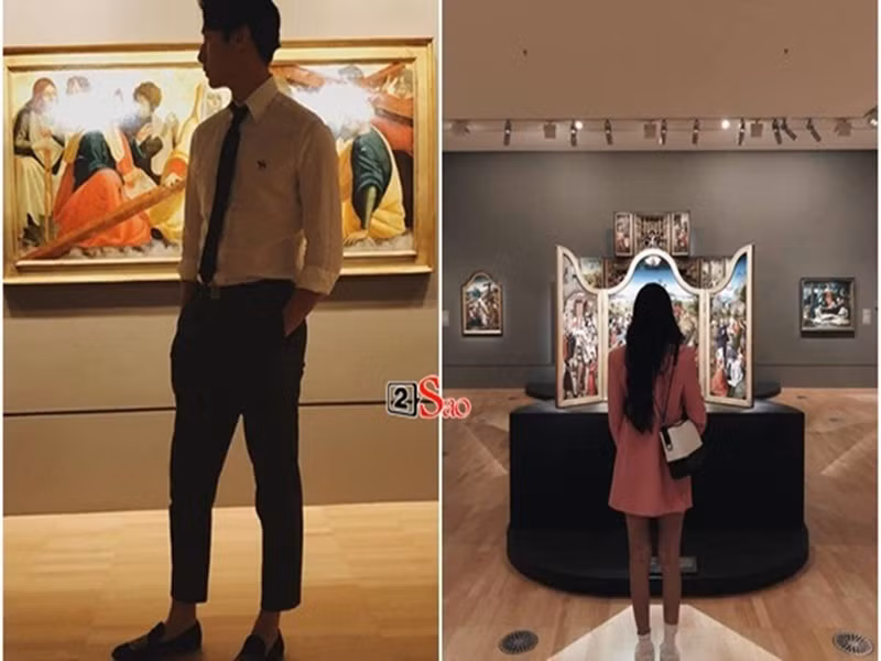 Cặp đôi tin đồn còn bị cho là đến cùng một địa điểm trong cùng một thời gian. Ảnh: Vietnamnet.
