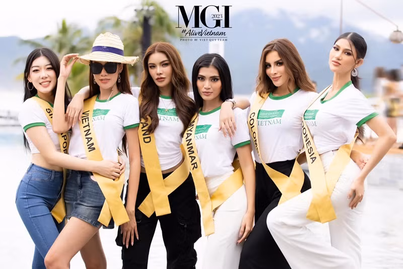 Trải qua 3 vòng bình chọn, đại diện Việt Nam đang cạnh tranh giải Country's Power of The Year với đại diện Myanmar. Thí sinh giành chiến thắng giải thưởng này sẽ vào thẳng top 20 chung cuộc. Ảnh: Miss Grand Vietnam.