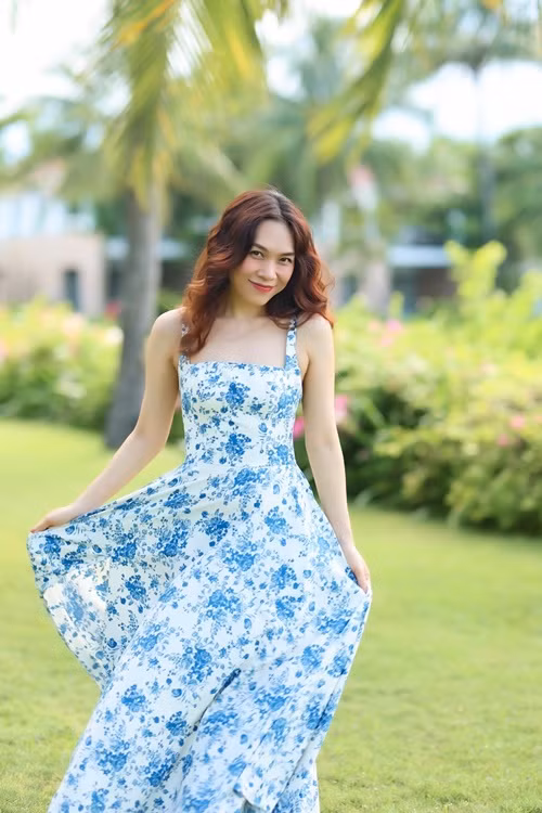 Nữ ca sĩ trẻ trung, gợi cảm ở tuổi 44. Ảnh: FB Mỹ Tâm.