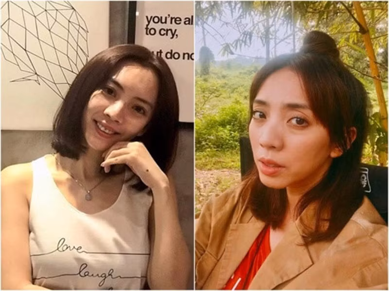 Vì phẫu thuật thẩm mỹ, Thu Trang gặp rắc rối tại sân bay trở về nước. “Dù tôi không phẫu thuật nhiều, nhưng gương mặt của tôi lúc đó còn hơi sưng nên trông rất khác so với hình ảnh trên giấy tờ. Vì vậy, mấy anh hải quan ở sân bay đã mất khá nhiều thời gian để kiểm tra, xác minh người trong hộ chiếu có chính xác là tôi hay không. Ban đầu họ thậm chí còn không đồng ý cho tôi nhập cảnh vào Việt Nam”, vợ Tiến Luật chia sẻ trên Dân Việt. Ảnh: Dân Việt.