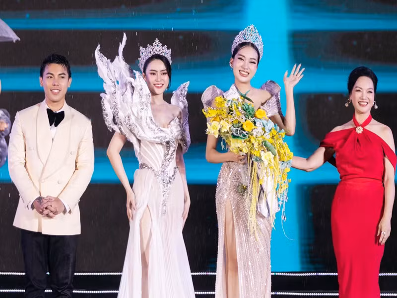 Vào tháng 9/2024, Kỳ Duyên đăng quang Miss Tourism Global Vietnam 2024. Ảnh: FB Võ Cao Kỳ Duyên.