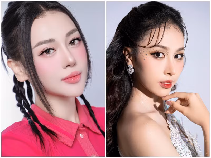 Ở cuộc thi Bước nhảy hoàn vũ 2024, Á hậu Ngọc Hằng đối đầu với Phạm Lịch, Phương Oanh (trong ảnh)... Ảnh: FB Phương Oanh, Ngọc Hằng.