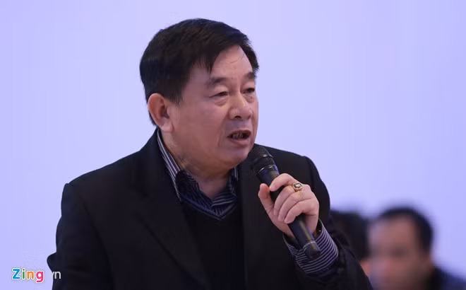 Trưởng Ban trọng tài Nguyễn Văn Mùi. Ảnh: Tùng Lê.