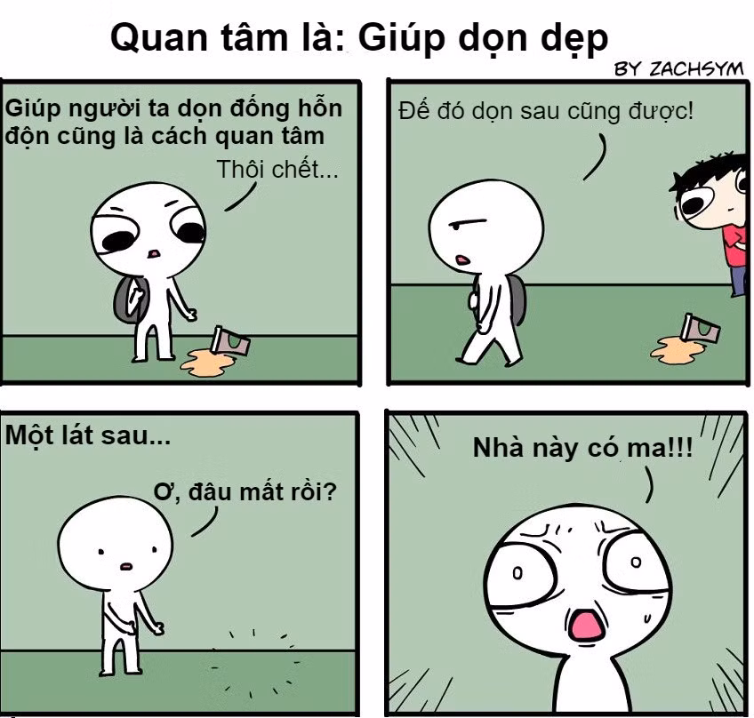 Không cần khoa trương hay dùng những lời sến sẩm, chỉ cần để ý một chút, quan tâm và âm thầm giúp đỡ những việc nhỏ thôi cũng đủ rồi.