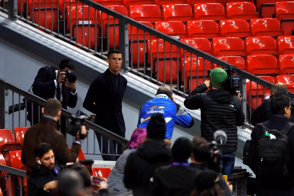 Từng có 6 năm phục vụ cho MU, giờ Ronaldo có dịp quay trở lại "mái nhà xưa" chuẩn bị cho cuộc chạm trán MU vs Juventus