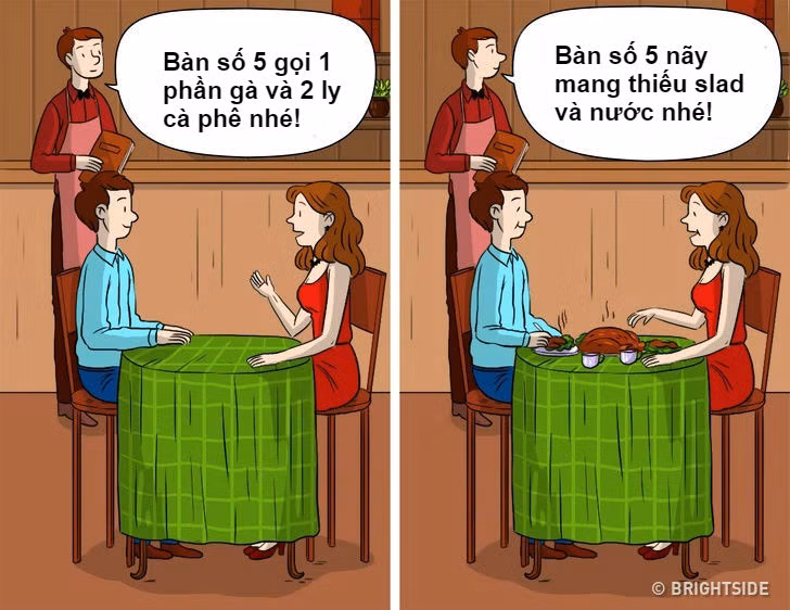 Phần lớn chúng ta thường nhớ những gì chưa hoàn thành. Bạn từng làm nhân viên phục vụ chưa? Nếu chưa, hãy để ý, nhân viên phục vụ sẽ nhớ kỹ đơn đặt hàng cho đến khi đồ mang lên đủ. Sau khi hoàn tất, họ mới có thể an tâm chuyển sự chú ý sang khách hàng khác.