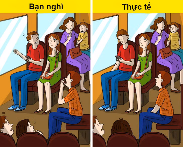 Nhiều người thường rơi vào trạng thái tự ti và sợ hãi vì cho rằng mọi người chú ý đến mình thường xuyên, nói cách khác là "soi". Chẳng hạn, một cô gái mắc lỗi trang điểm, lo sợ mọi người phát hiện sẽ cười cợt, chế giễu. Thực tế, những người xung quanh chưa chắc đã để ý đến lỗi đó đâu.