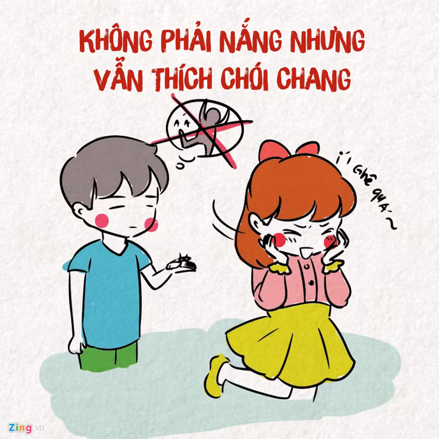  Thánh tiểu thư: Đặc điểm nhận dạng là tóc tai gọn gàng, quần áo thơm tho, mỹ phẩm ngập mặt cùng hàng tá những câu than thở thân quen: "Chộ ôi ghê quá à", "Dơ quá à", "Eo ơi"...