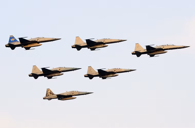 Vì sao tiêm kích F-5E/F Thái Lan phục vụ được tới 45-50 năm? Vi sao tiem kich F-5E/F Thai Lan phuc vu duoc toi 45-50 nam?