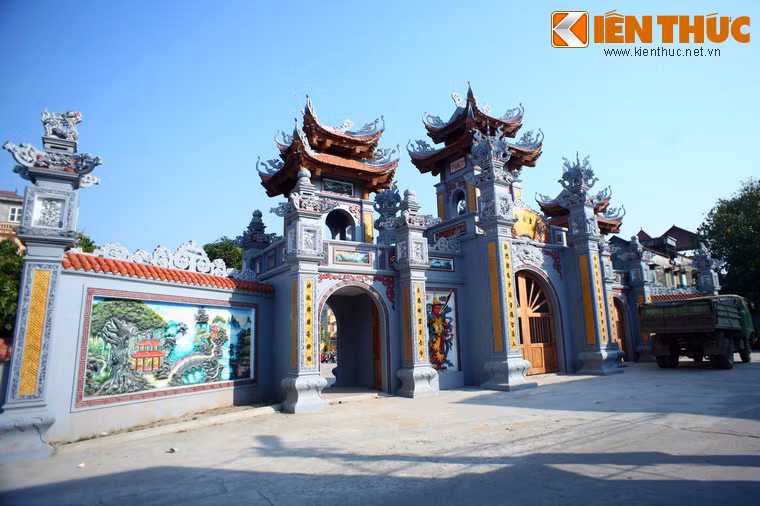 Ngoi chua vua Ly Thai To tung lam chu tieu co gi dac biet?