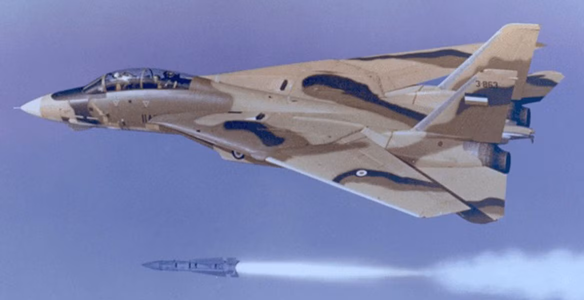 F-14 phiên bản A và B được trang bị radar xung Doppler AWG-9. Đây là loại radar được đánh giá là ít năng lực.