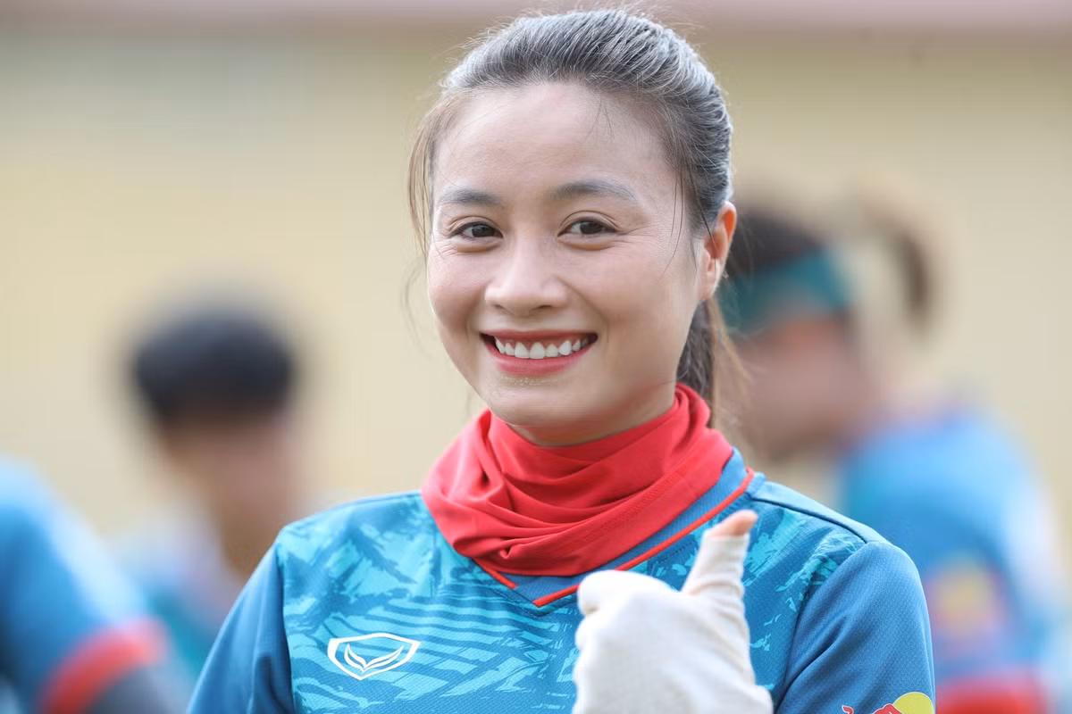 Hot girl đội tuyển bóng đá nữ Việt này được cư dân mạng chú ý sau màn trình diễn xuất sắc, giúp đội tuyển vào chung kết SEA Games 32.