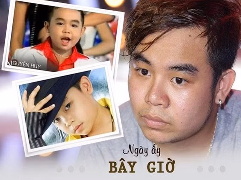 Năm 2004 - 2005, bé Châu (tên thật là Nguyễn Huy) gây sốt thị trường băng đĩa khi nhảy múa bắt chước các ngôi sao ca nhạc cùng những bản hit thời bấy giờ. Ảnh: Vietnamnet.