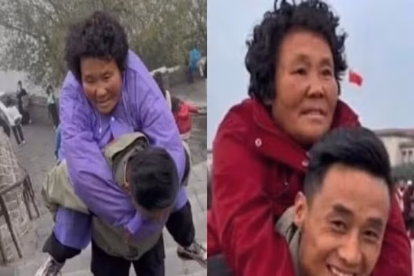 Người đàn ông bán nhà và xe, đưa mẹ bị liệt đi du lịch Nguoi dan ong ban nha va xe, dua me bi liet di du lich