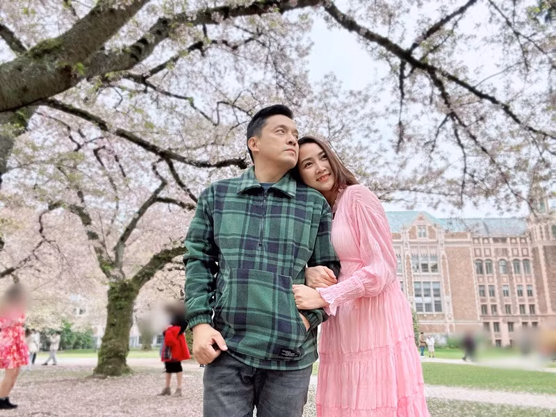 Với Lam Trường, Yến Phương là người sâu sắc và chín chắn dù là người trẻ hơn anh nhiều tuổi. Ảnh: FB Yến Phương.