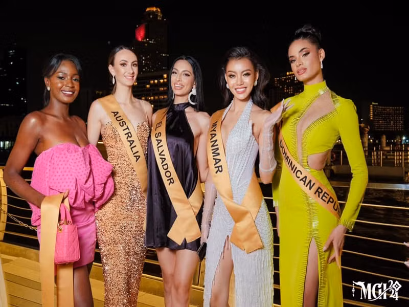 Người đẹp giành giải thưởng Thí sinh được nhiều khán giả bình chọn nhất sẽ vào thẳng top 10 chung cuộc. Ảnh: FB Miss Grand International.