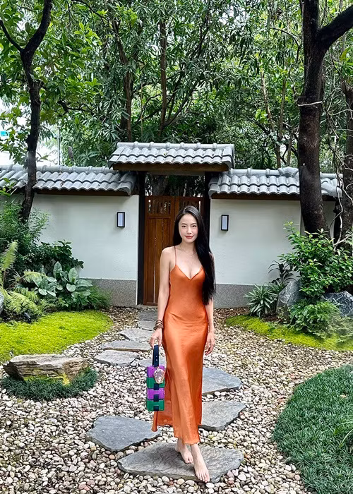 Thanh Vy từng lọt top 9 cuộc thi Hoa khôi Áo dài Việt Nam 2016. Ảnh: FB Rima Thanh Vy.
