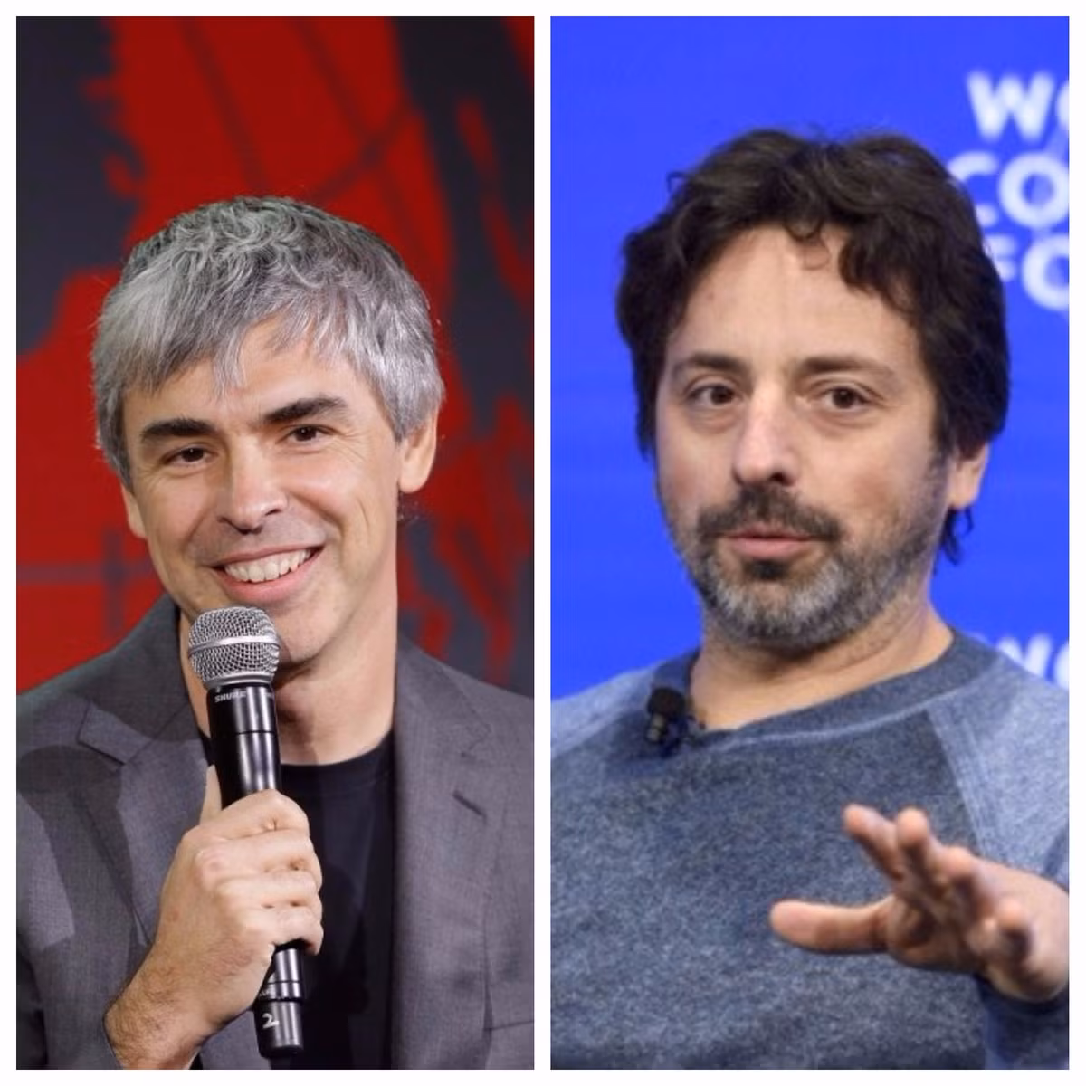 Larry Page và Segrey Brin đã cùng nhau xây dựng nên Google, và hiện giờ là Alphabet.