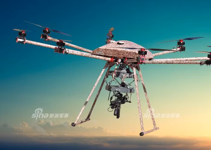 Với việc mang hỏa lực điều khiển từ xa lên không sẽ mang lại lớn thế rất lớn trong giao tranh. Ngoài ra, thiết bị này cũng có thể tự chế với giá rất rẻ, phù hợp với mọi đội quân trên thế giới. Nguồn ảnh: Sina.