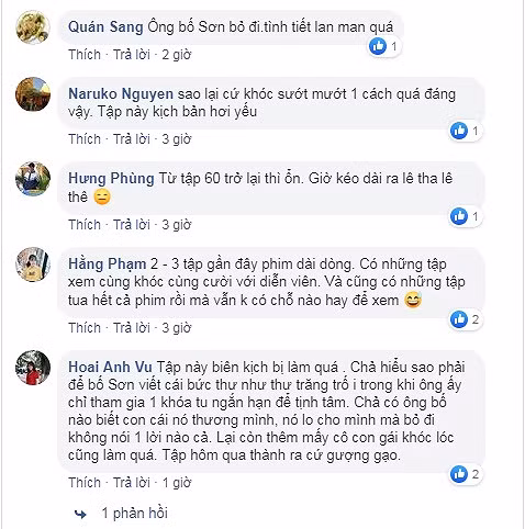 Khán giả tranh cãi về chi tiết ông Sơn bỏ nhà lên chùa.