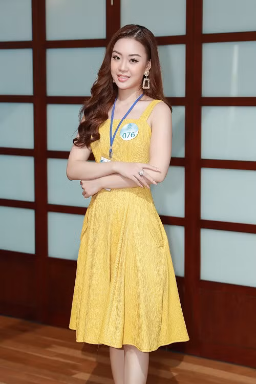 Người đẹp Hoàng Hải Thu đến từ TP.HCM.