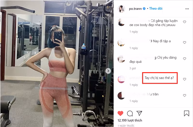 Hot girl Thanh Tâm tiếp tục bị nghi ngờ là đã chỉnh sửa ảnh "quá đà" trước khi đăng lên mạng xã hội. Hình ảnh phản chiếu ở tấm gương đằng sau có phần "đồ sộ" hơn bức ảnh thật là một bằng chứng để khẳng định cô nàng đang dùng app chỉnh ảnh.