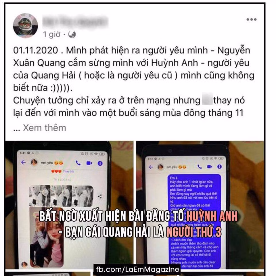 Cặp đôi này vẫn được đánh giá là một cặp tình nhân đẹp cho đến khi xảy ra lùm xùm tối ngày 2/11.