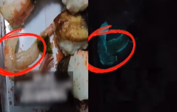Di sieu thi mua sushi, co gai bao giam sat thi truong vi dieu kinh di
