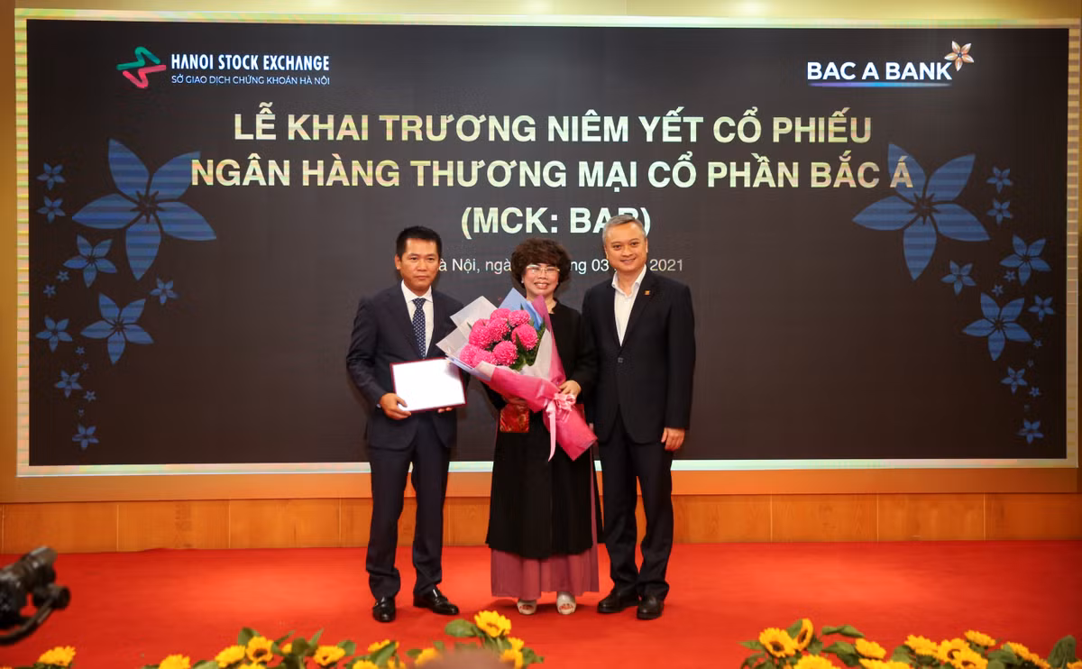 BAC A BANK chinh thuc niem yet co phieu tren san HNX