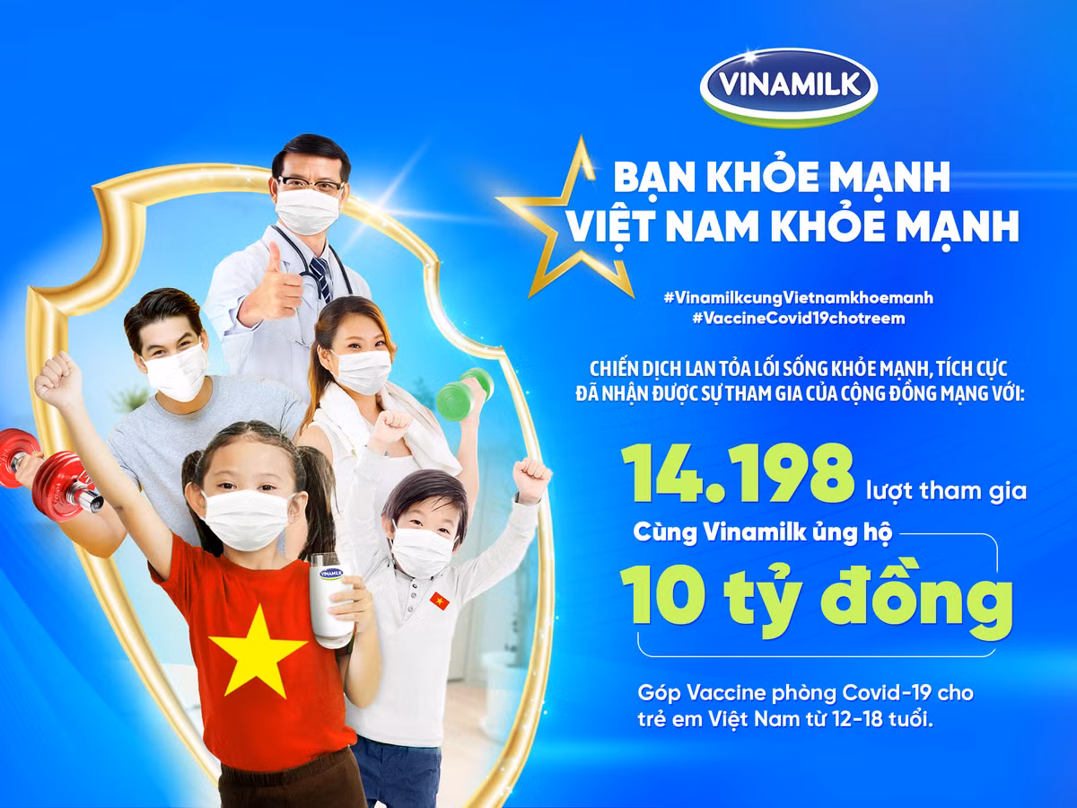 Vinamilk phat dong chien dich cung gop 10 ty mua VACCINE cho tre em Viet Nam-Hinh-2