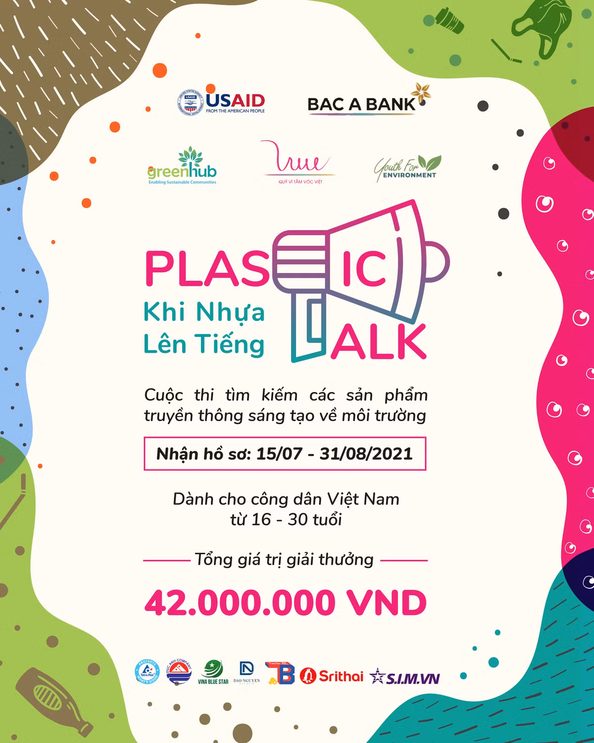 Cuoc thi “Plastic talk - Khi nhua len tieng” Tim kiem cac san pham truyen thong sang tao ve moi truong