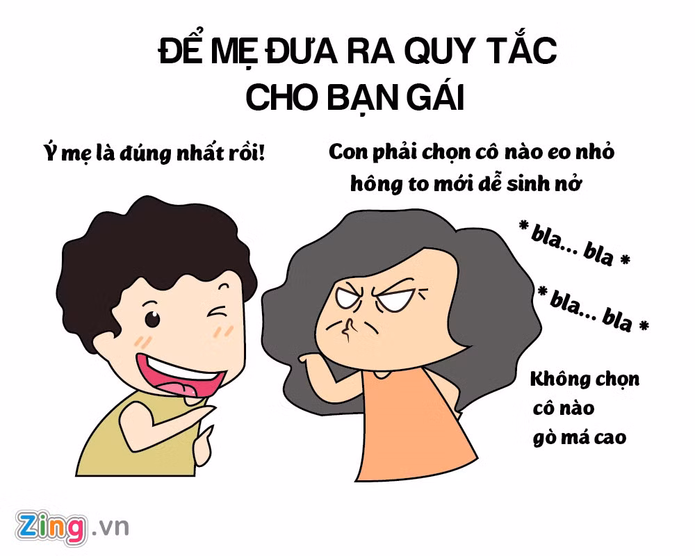 Với những chàng trai kiểu này, chỉ cần mẹ nói không thích, anh ta có thể sẵn sàng chia tay người yêu ngay.