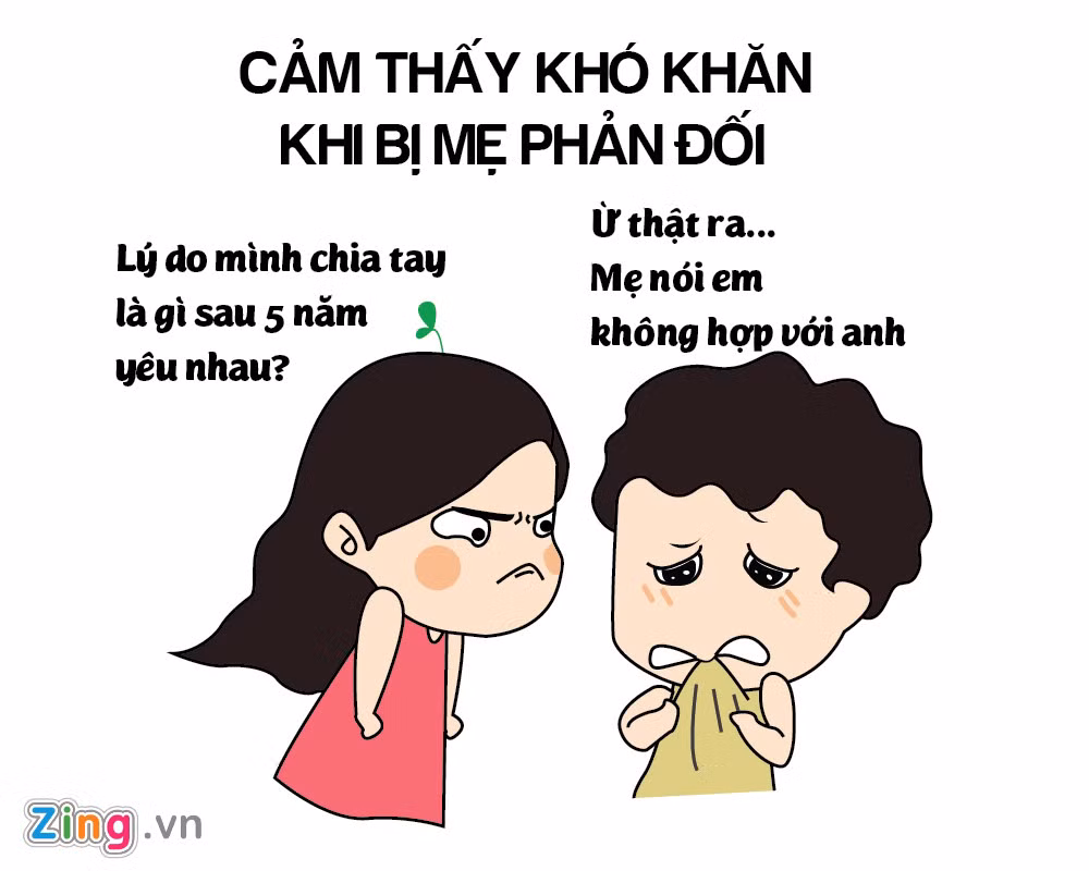 Rõ ràng một chàng trai "suốt ngày chỉ biết mỗi mẹ" sẽ không thể vượt qua bất kỳ sự phản đối nào từ mẹ.