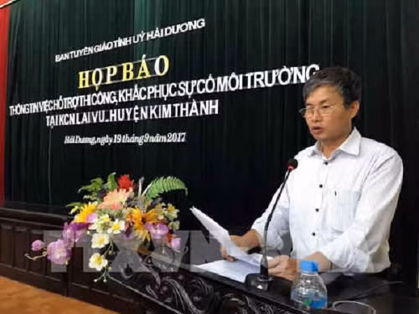 Trưởng ban Quản lý các Khu công nghiệp tỉnh Hải Dương cũng chưa làm tốt công tác phối hợp với các cơ quan liên quan trong việc chỉ đạo một số doanh nghiệp khắc phục sai phạm được phát hiện sau công tác giám sát.
